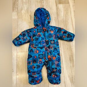 Columbia infant snowsuit 3-6 months.